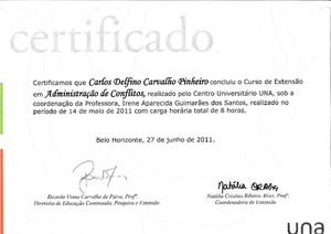 Administracao De Confloitos Una
