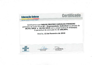Curso Ei Empreendedor Individual Sebrae Ce