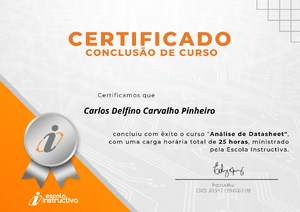 Instructiva Analise De Datasheets