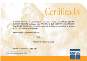 Paqlestra O Que Voce Ve Ver Diferente Para Ser Diferente Senac Mg