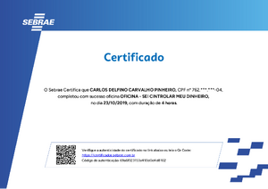 2019 10 23 Oficina Sei Cintrolar Meu Dinheiro Sebrae