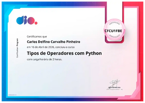 2026 04 15 Tipos De Operadores Em Python