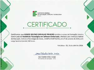 2026 04 16 Certificado 2 Etapa Avancada Embarcatech