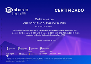 2026 05 22 Embarcatech Segundata Etapa Residencia Tecnologica