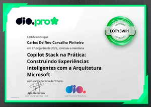 2026 06 17 Copilot Stack Na Pratica Construindo Experiencias Inteligentes Com A Arquitetura Microsoft Dio Loty3Wpi