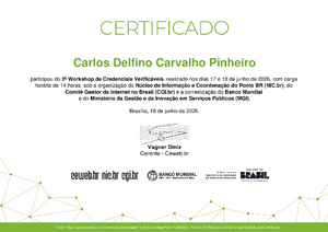 2026 06 18 Certificado Wss Credenciais Verificaveis 26 Carlos Delfino Carvalho Pinheiro 4240 379529