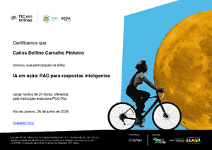 2026 06 26 Ia Em Acao Rag Para Respsotas Inteligentes Tic Em Trilhas Puc Rio 5348663210Cd