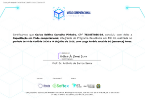 2026 07 24 Capacitacao Visao Computacional Irede