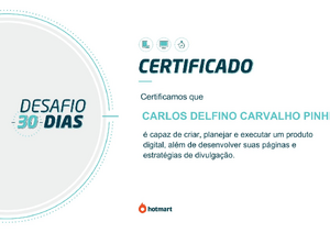 Desafio 30 Dias Hotmart