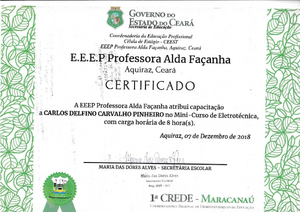 Mini Curso De Eletrotecnica Eeep Professora Alda Facanha
