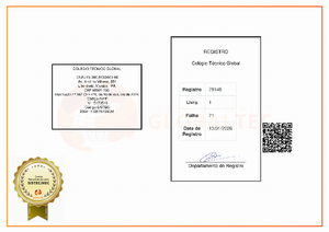 Certificado Curso De Eletronica Verso